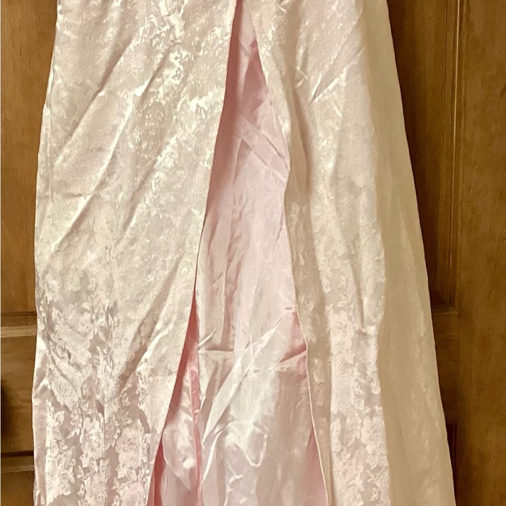 Pink Spaghetti Strap Special Occasion Dress